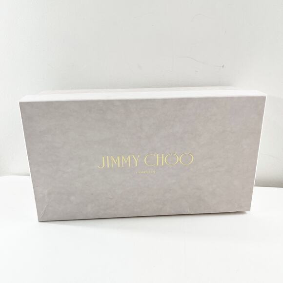 Jimmy Choo Avenue Leather Flat Slide Knot Sandals Black 38.5 - Picture 9 of 9